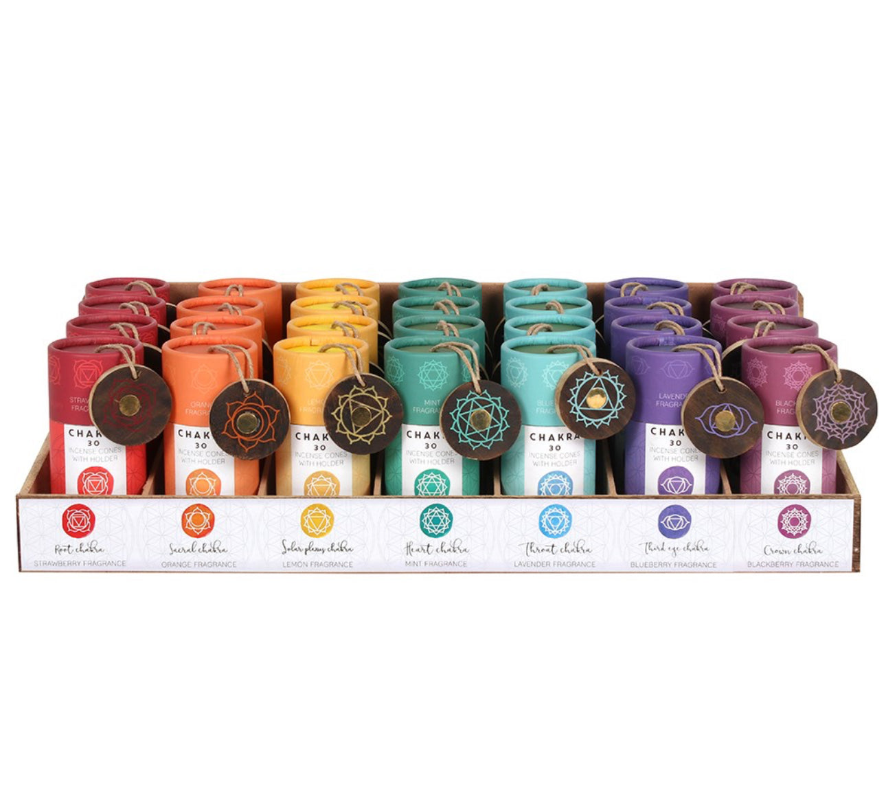 Chakra Incense Cones