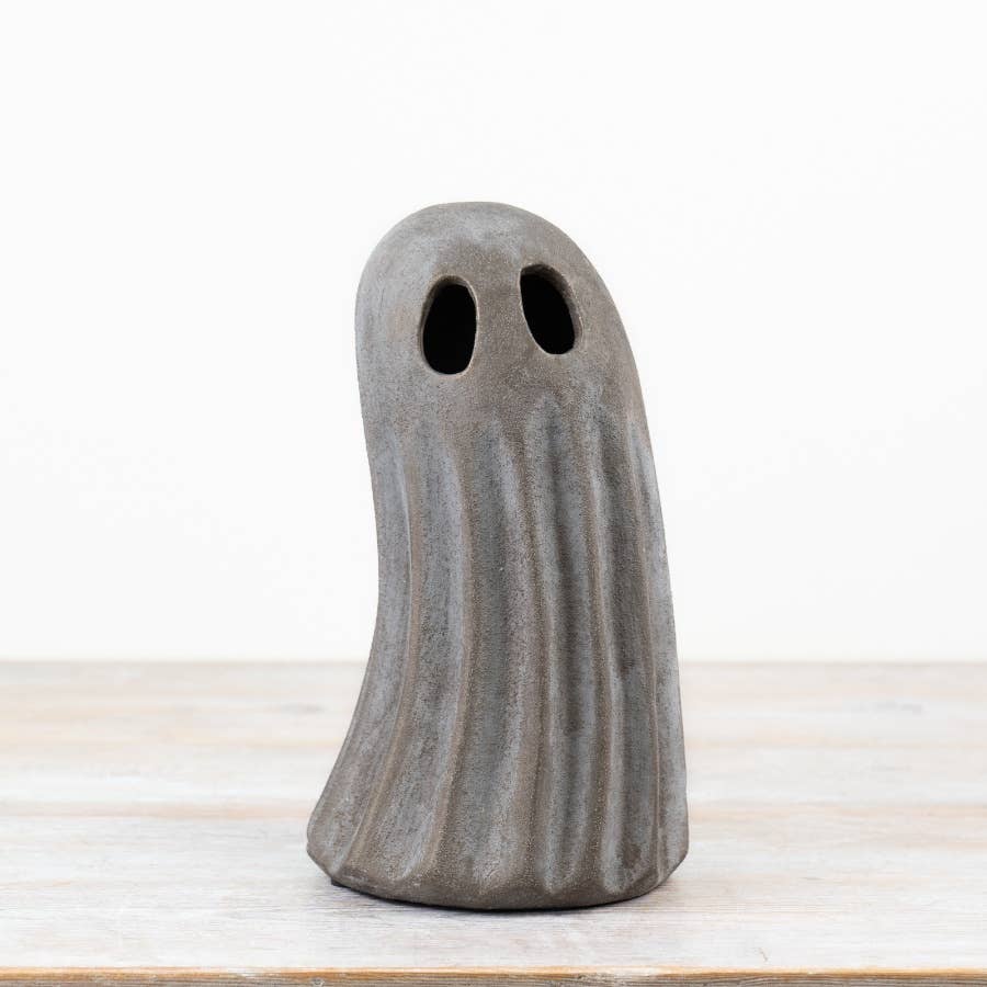 Grey Standing Ghost Deco, Large