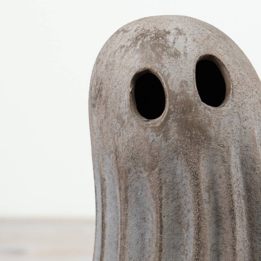 Grey Standing Ghost Deco, Large